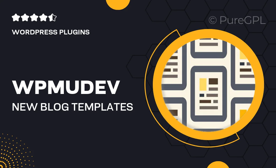 Wpmudev | New Blog Templates