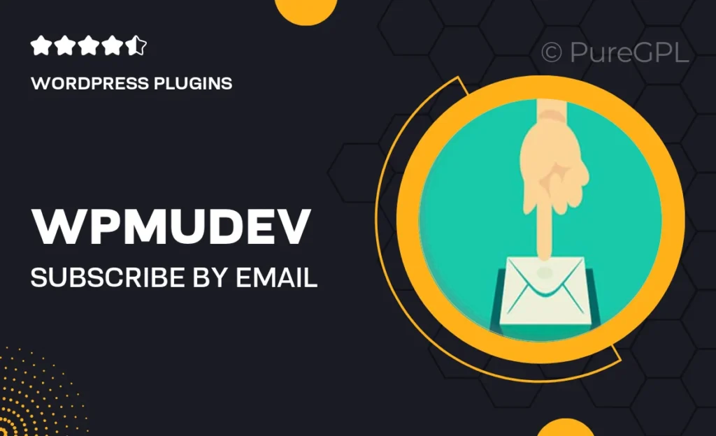 Wpmudev | Subscribe by Email 42 Wpmudev | Subscribe by Email