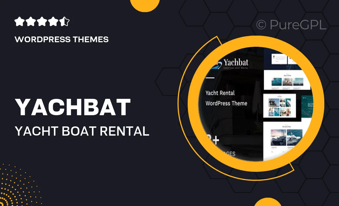 Yachbat – Yacht & Boat Rental WordPress Theme