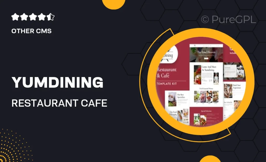 YumDining – Restaurant & Cafe Elementor Template Kit 43 YumDining – Restaurant & Cafe Elementor Template Kit