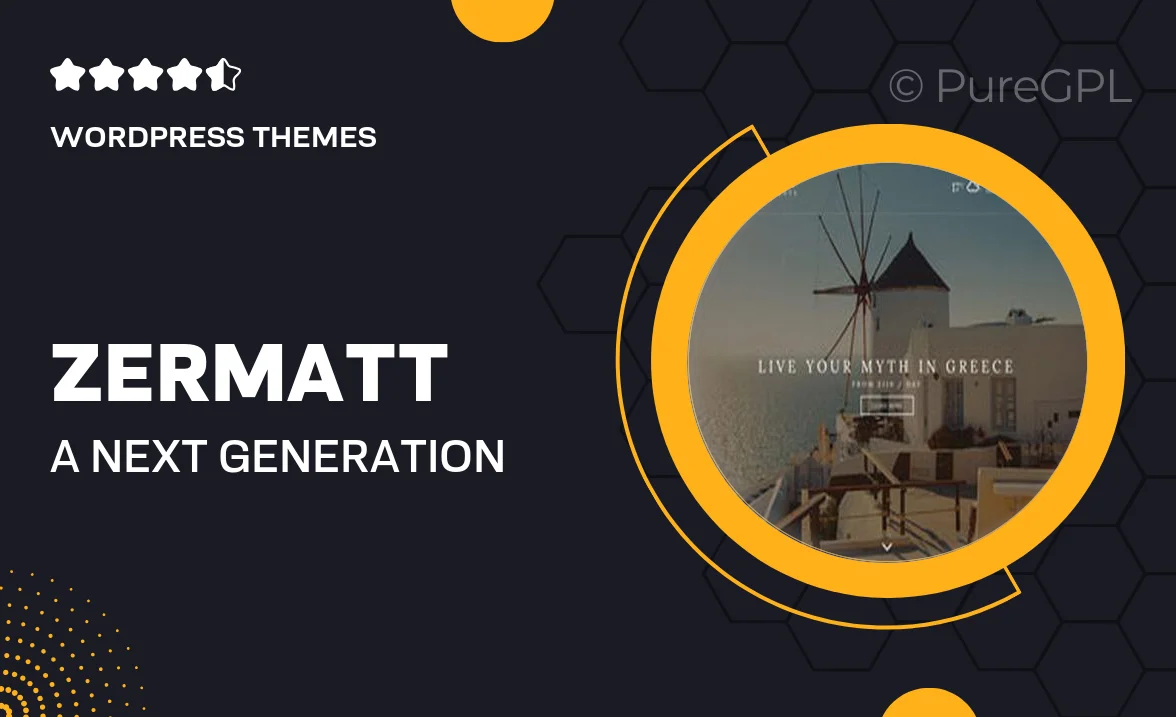 Zermatt – A Next Generation Hotel & Resort WordPress Theme