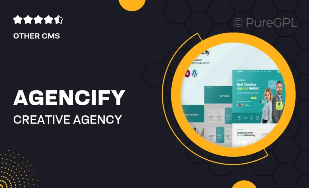 Agencify – Creative Agency Elementor Pro Template Kit 44 Agencify – Creative Agency Elementor Pro Template Kit