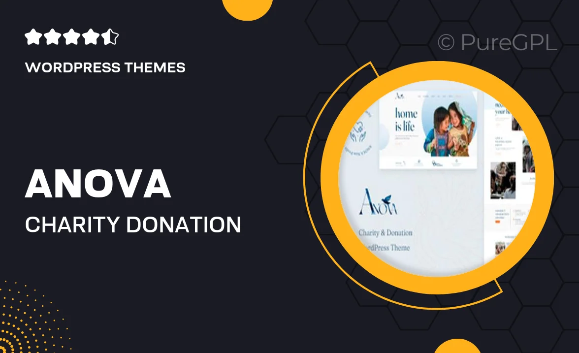Anova – Charity & Donation WordPress Theme