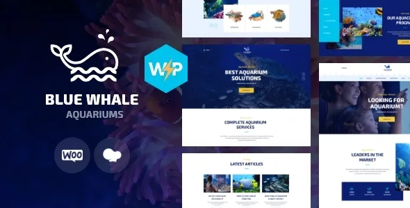 aqualots aquarium installation and maintanance services wordpress theme 1