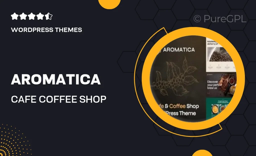 Aromatica – Cafe & Coffee Shop WordPress Theme 3 Aromatica – Cafe & Coffee Shop WordPress Theme