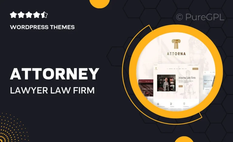 attorney lawyer law firm wordpress