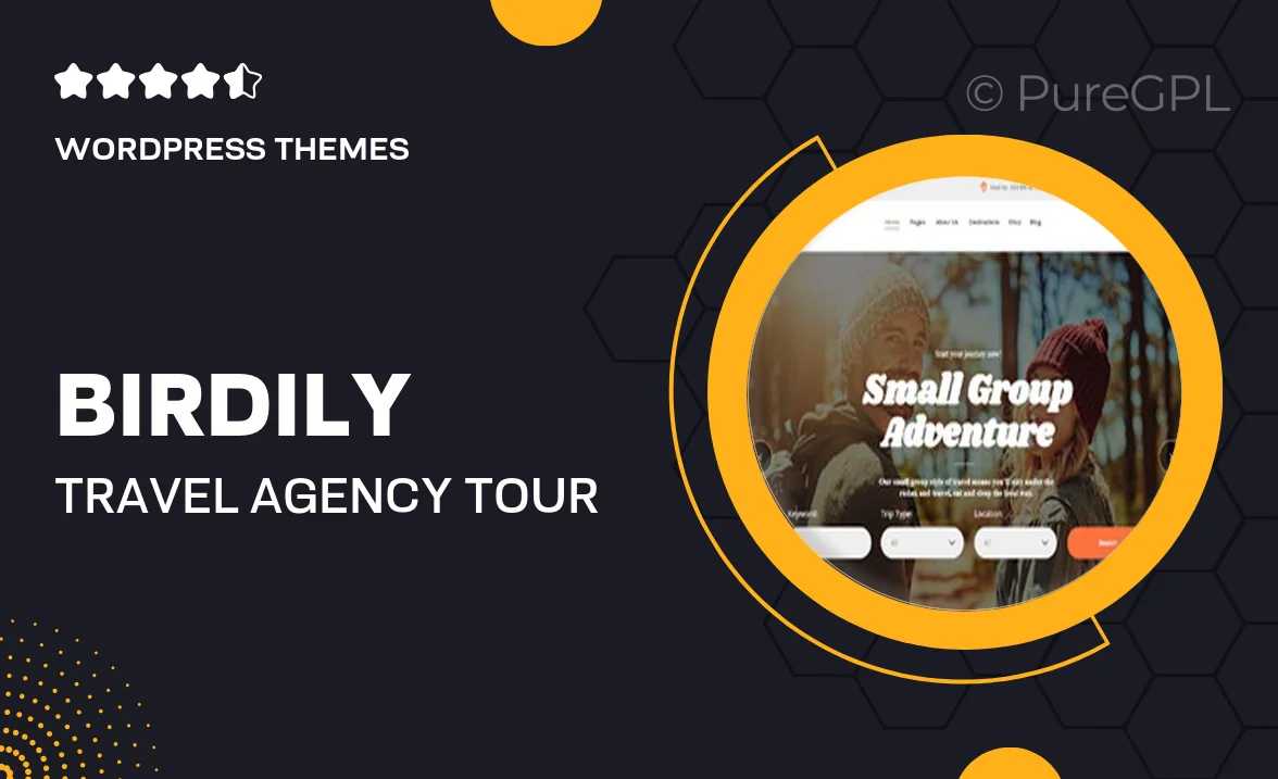 Birdily | Travel Agency & Tour Booking WordPress Theme