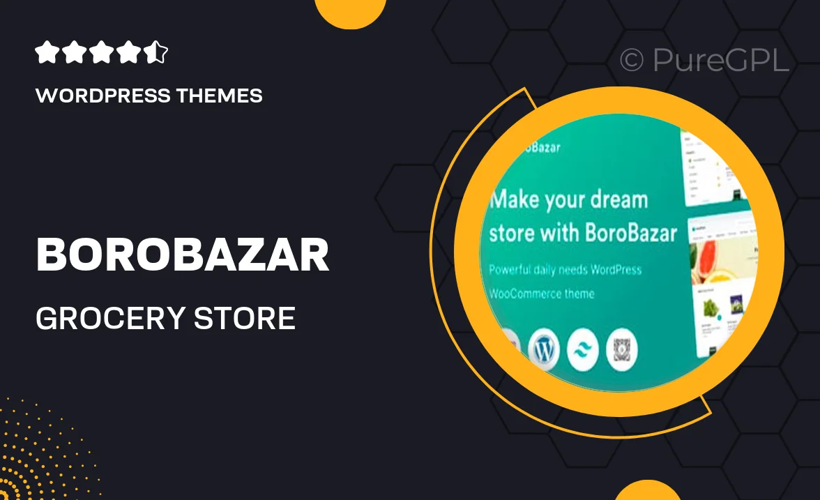 BoroBazar – Grocery Store WooCommerce WordPress theme