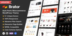 Brator – Auto Parts WooCommerce WordPress Theme