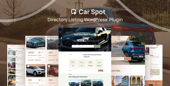 carspot car directory listing wordpress plugin 1
