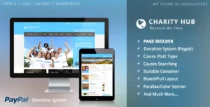 Charity Hub – Charity / Nonprofit / Fundraising WP