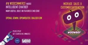 ChatBot for WooCommerce – OpenAI, ChatGPT, Retargeting, Exit Intent, Abandoned Cart – WoowBot
