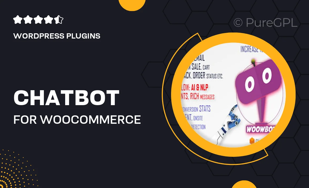 ChatBot for WooCommerce – OpenAI, ChatGPT, Retargeting, Exit Intent, Abandoned Cart – WoowBot