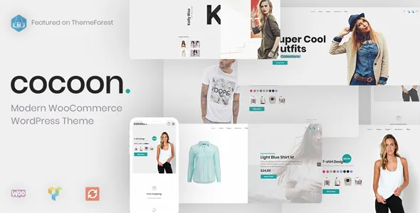 cocoon modern woocommerce wordpress theme 1