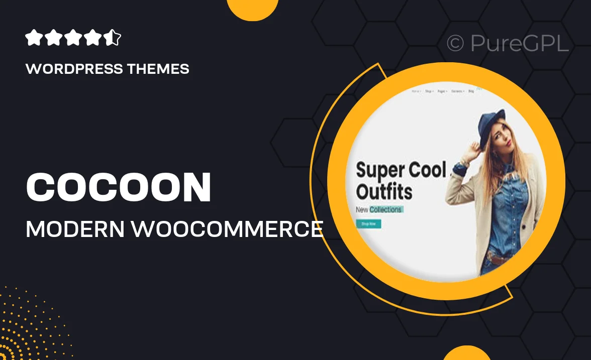Cocoon – Modern WooCommerce WordPress Theme