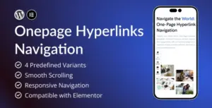 Codecanyon | OnePage Hyperlinks Navigation