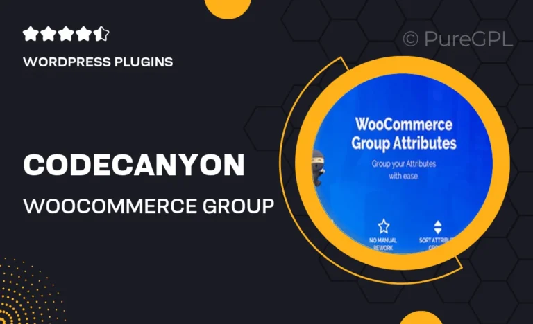 codecanyon woocommerce group attributes