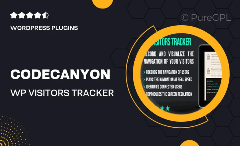 codecanyon wp visitors tracker