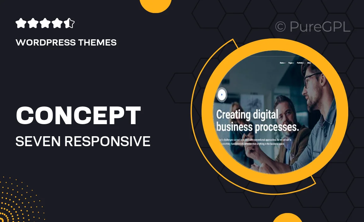 Concept Seven | Responsive Multipurpose WordPress Theme
