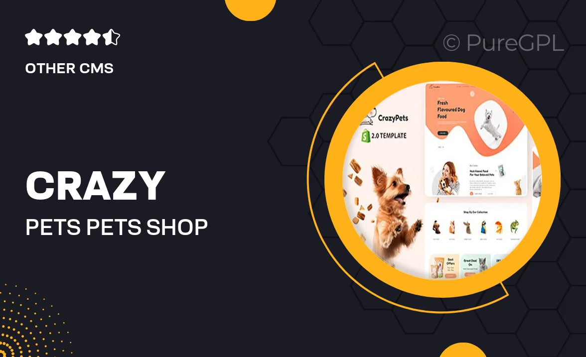 Crazy Pets – Pets Shop Shopify Theme