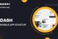 Dash – Mobile App & Startup Showcase Elementor Template Kit