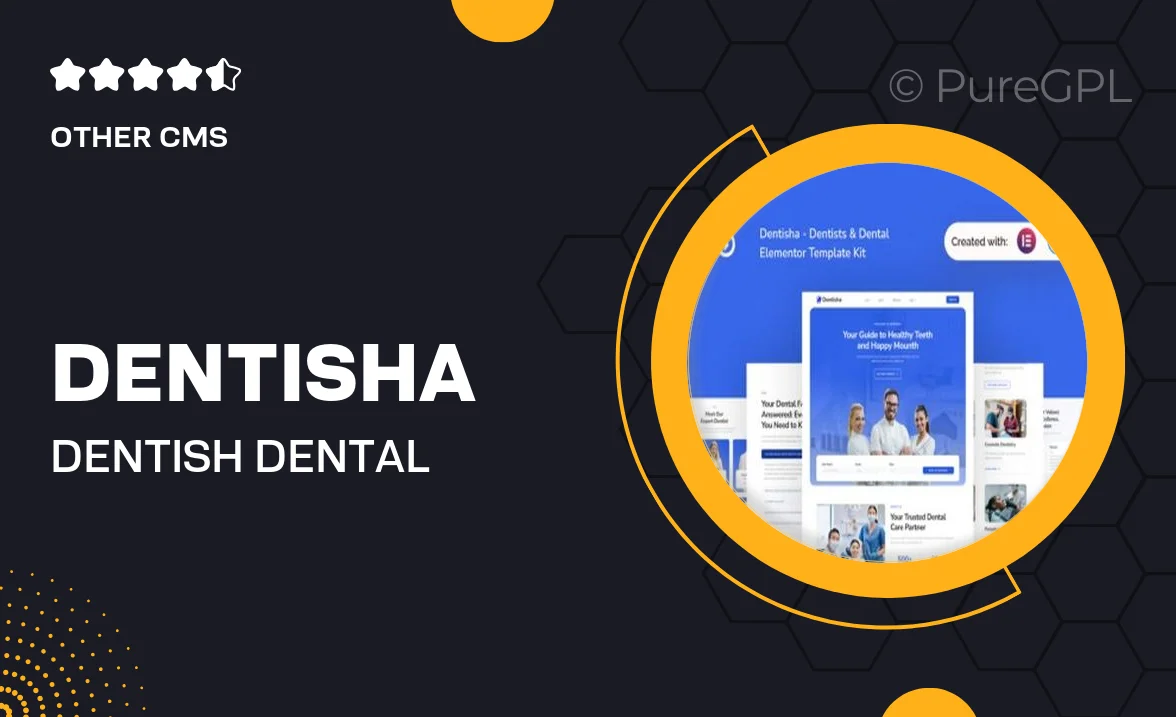Dentisha – Dentish & Dental Elementor Template Kit