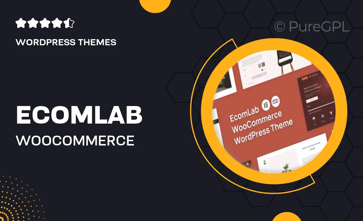 EcomLab – WooCommerce WordPress Theme