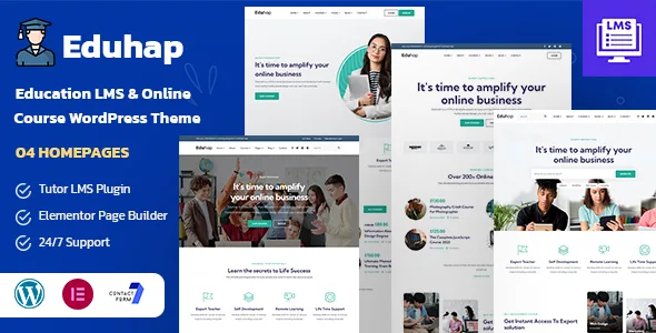 eduhap education lms wordpress theme 1