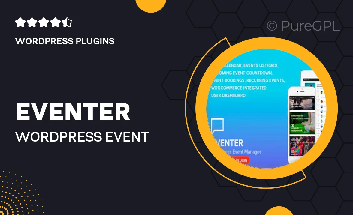 Eventer – WordPress Event & Booking Manager Plugin