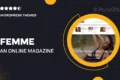 Femme – An Online Magazine & Fashion Blog WordPress Theme + RTL