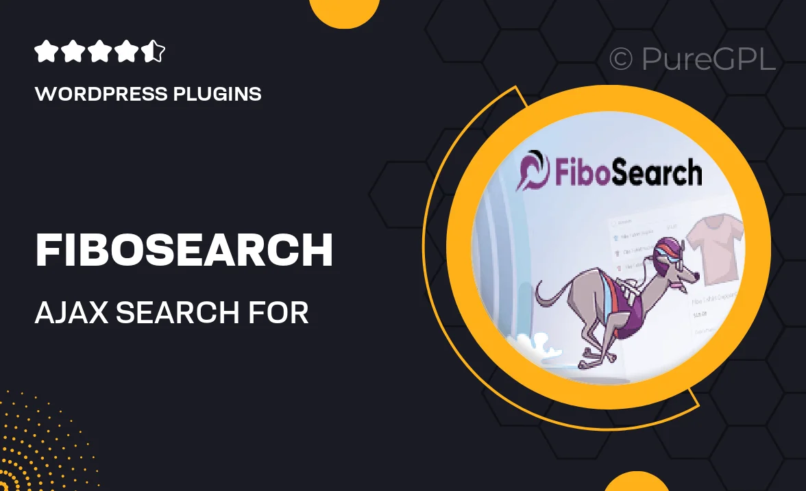 FiboSearch – Ajax Search for WooCommerce