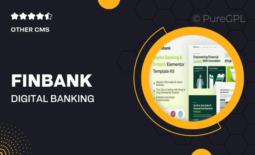 Finbank – Digital Banking & Fintech Elementor Template Kit 48 Finbank – Digital Banking & Fintech Elementor Template Kit