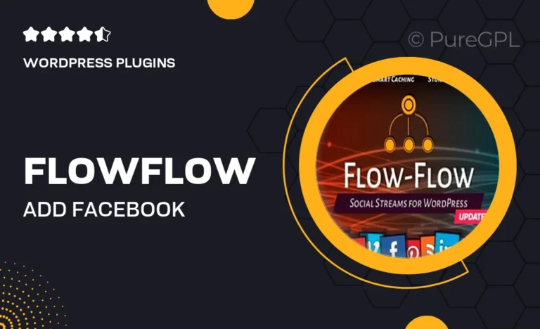 flow flow add facebook instagram youtube feed to wordpress