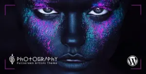FullScreen Artist – Portfolio, Photography WordPress Theme