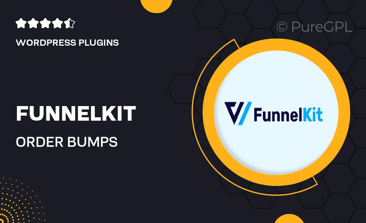 FunnelKit | Order Bumps – WooCommerce Checkout Offers
