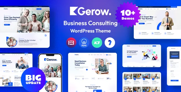 gerow business consulting wordpress theme 1