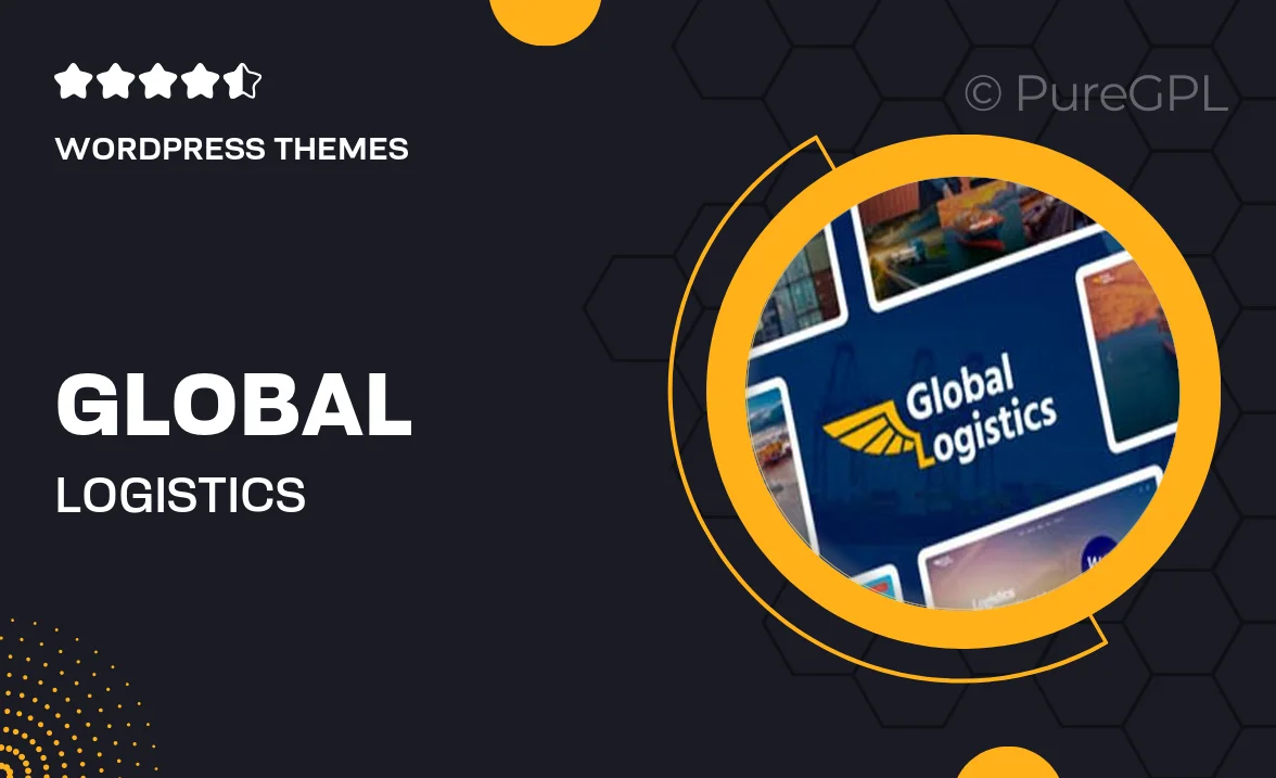 Global Logistics – Transportation & Warehousing WordPress Theme