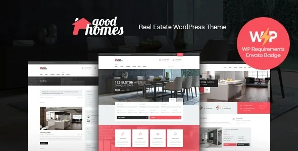 good homes real estate wordpress theme 1