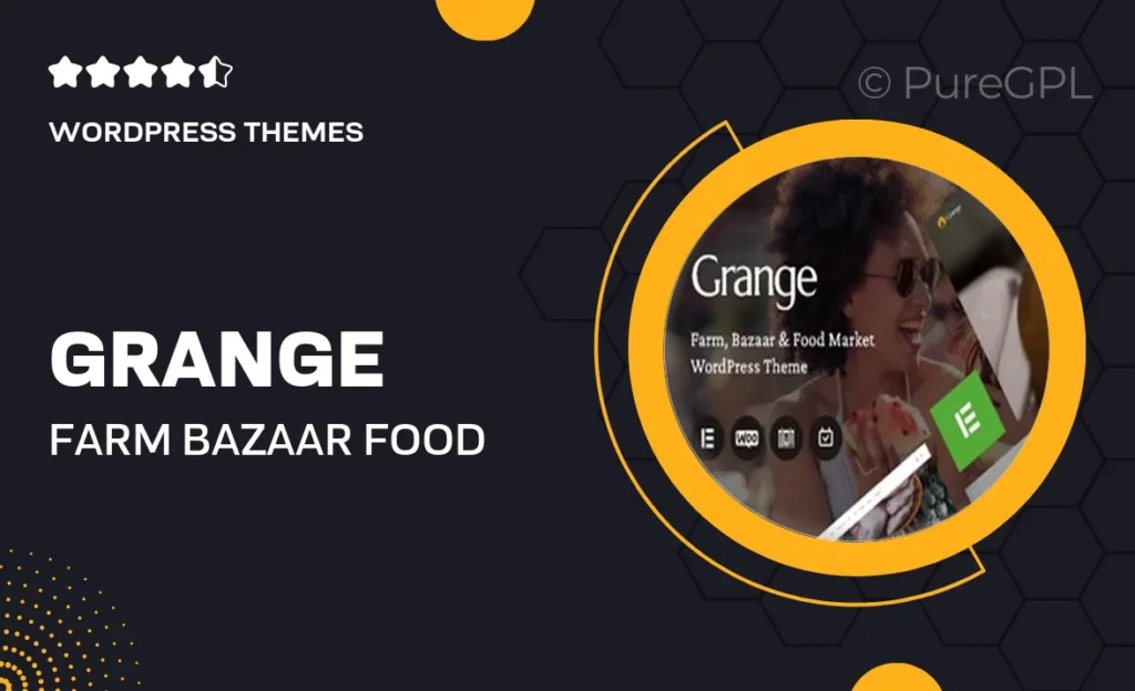 Grange – Farm, Bazaar & Food Market WordPress Theme 3 Grange – Farm, Bazaar & Food Market WordPress Theme