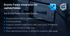 Gravity Forms integration for wpDataTables