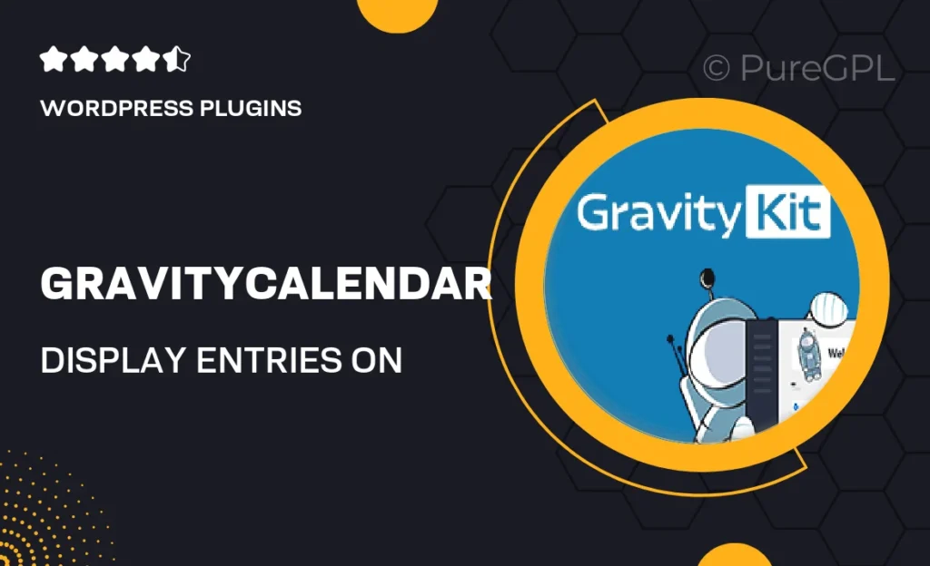 GravityCalendar – Display Entries on a Calendar 6 GravityCalendar – Display Entries on a Calendar