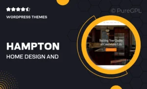 Hampton | Home Design and Renovation WordPress Theme
