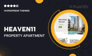 Heaven11 | Property & Apartment Real Estate WordPress Theme