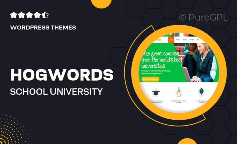 Hogwords | School, University & Education Center WordPress Theme