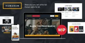 Humanum – Human Rights WordPress Theme