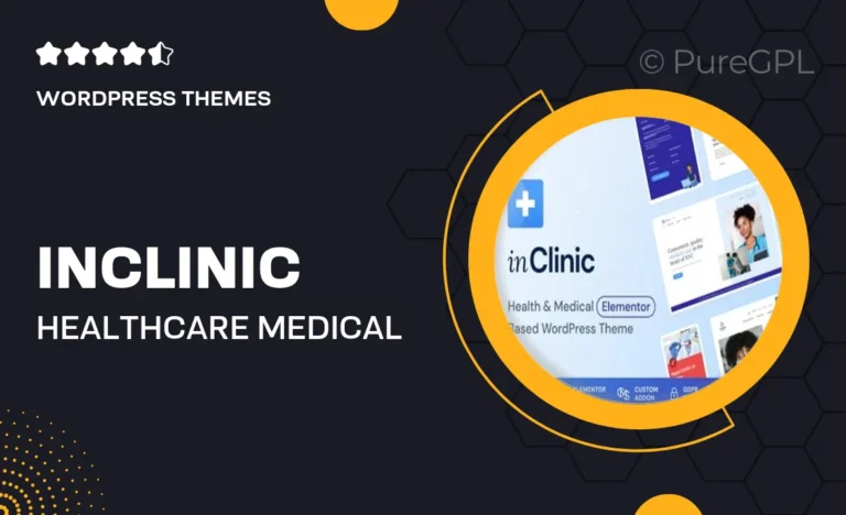 inclinic healthcare medical wordpress theme