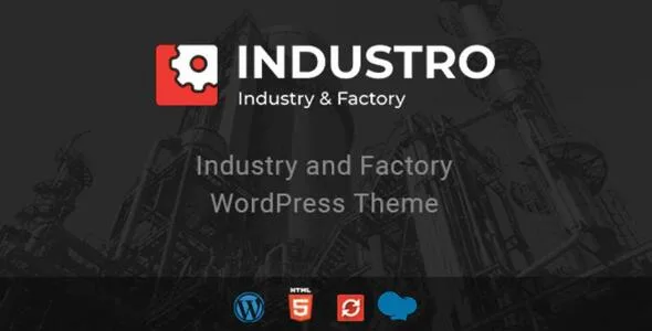 industro industry factory wordpress theme 1