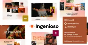 Ingenioso – Creative WordPress Theme