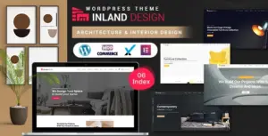 Inland – Architecture & Interior Design Theme With AI Content Generator