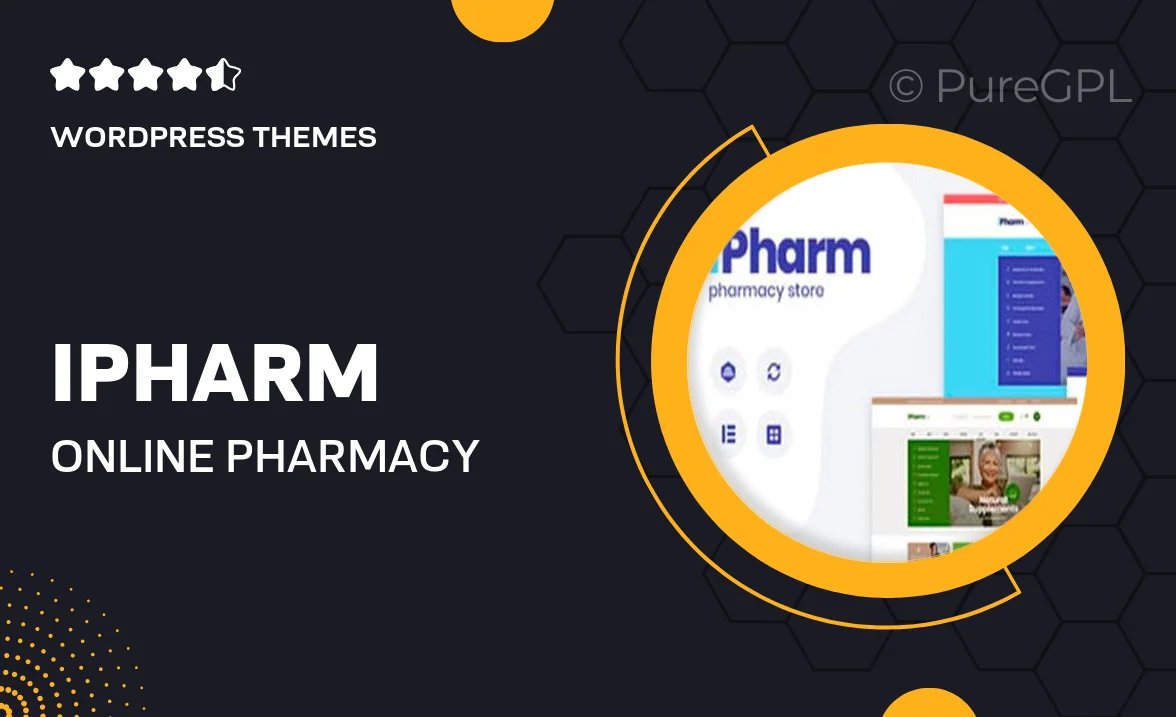 IPharm – Online Pharmacy & Medical WordPress Theme